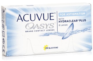 Acuvue Oasys for Astigmatism (6 lenses)