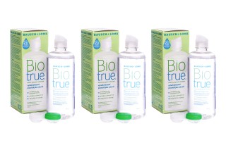 Biotrue Multi-Purpose 3 x 300 ml with cases