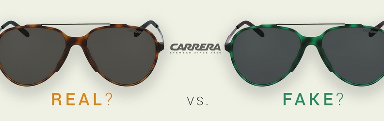 How to spot fake Carrera sunglasses | Blog Lentiamo.co.uk