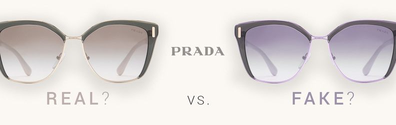 How to spot fake Prada sunglasses | Lentiamo