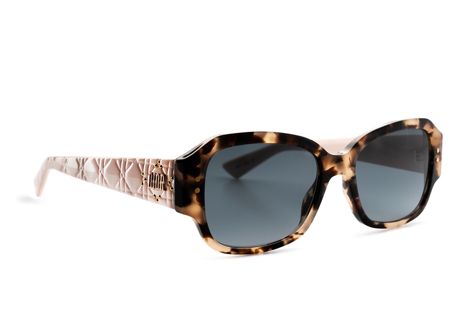 Dior Lady Dior Studs Sunglasses in Brown