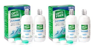 OPTI-FREE PureMoist 4 x 300 ml with cases